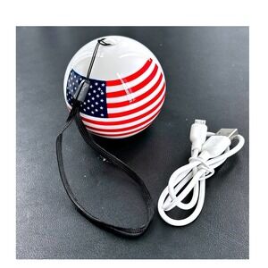 iCutes Wireless Bluetooth Speaker Mini American Flag Red White Blue 3W New